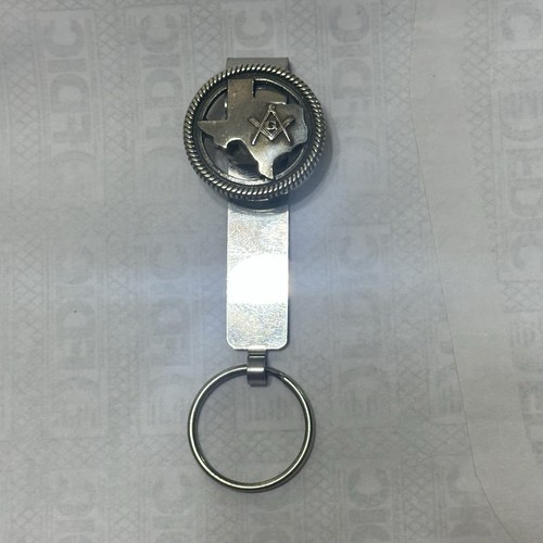 Texas masonic keychain out - masonic, of